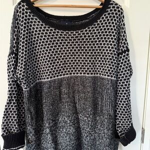 Black and White Women's Sweater